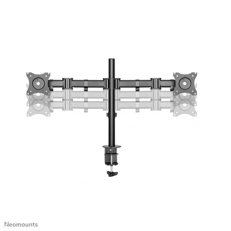 Neomounts NM-D135DBLACK Monitor arm 10-27 inch, Clamp/Grommet, 8 kg, 25.4 cm (10 inch), 68.6 cm (27 inch), 100 x 100 mm, Black