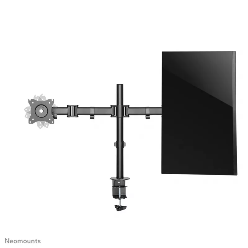 Neomounts NM-D135DBLACK Monitor arm 10-27 inch, Clamp/Grommet, 8 kg, 25.4 cm (10 inch), 68.6 cm (27 inch), 100 x 100 mm, Black