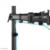 Neomounts NM-D135DBLACK Monitor arm 10-27 inch, Clamp/Grommet, 8 kg, 25.4 cm (10 inch), 68.6 cm (27 inch), 100 x 100 mm, Black