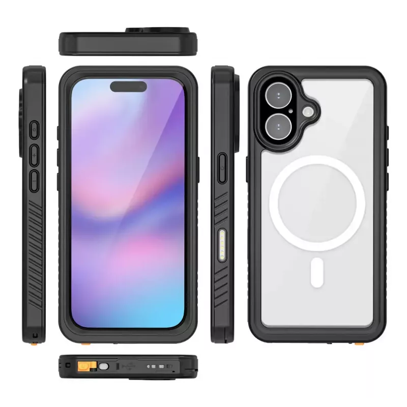 Cover 4smarts iPhone 17 16 cm (6.3 inch) Black Transparent