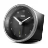 Braun BC07SB-DCF Quartz alarm clock Black, Silver