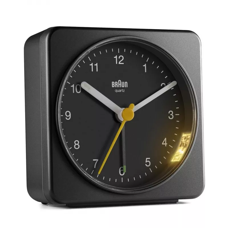 Braun BC03B Quartz alarm clock Black