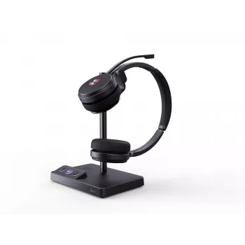 Yealink WH62 Dual Teams Headset, Wireless, 20 - 20000 Hz, Office/Call center, 127 g, Headset, Black