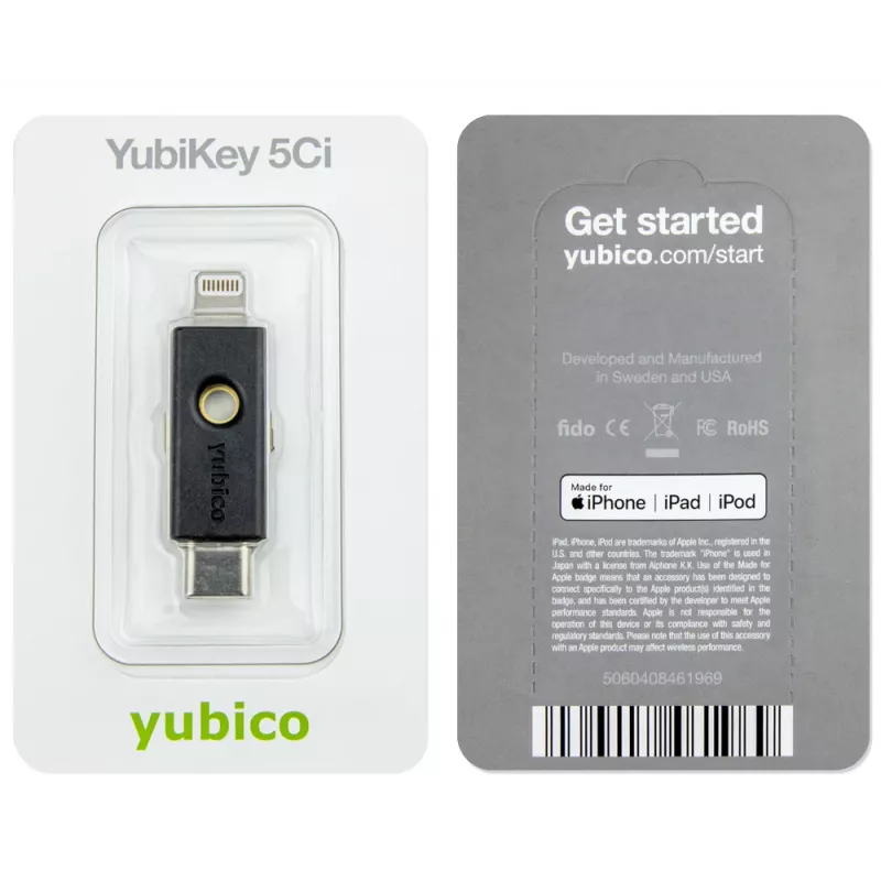 Security Key Yubico YubiKey 5Ci