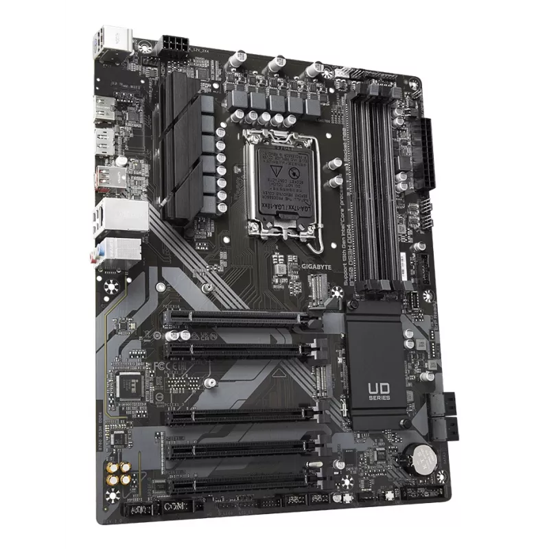 GIGABYTE B760 DS3H DDR4 Motherboard - Supports Intel Core 14th CPUs, 18+2+1 Phases Digital VRM, up to 5333MHz DDR4 (OC), 2xPCIe 4.0 M.2, GbE LAN, USB 3.2 Gen 2