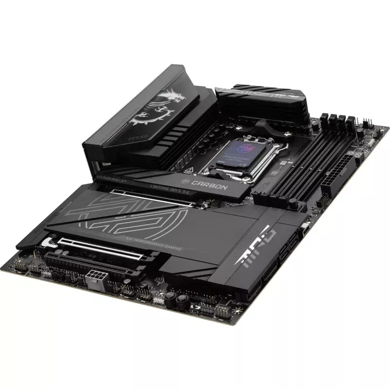 Motherboard MSI MPG X870E CARBON WIFI — AMD X870E, Socket AM5, ATX, DDR5 up to 256 GB, Wi‑Fi 7