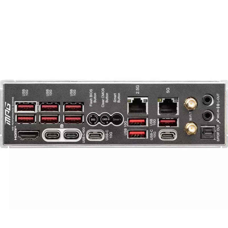Motherboard MSI MPG X870E CARBON WIFI — AMD X870E, Socket AM5, ATX, DDR5 up to 256 GB, Wi‑Fi 7