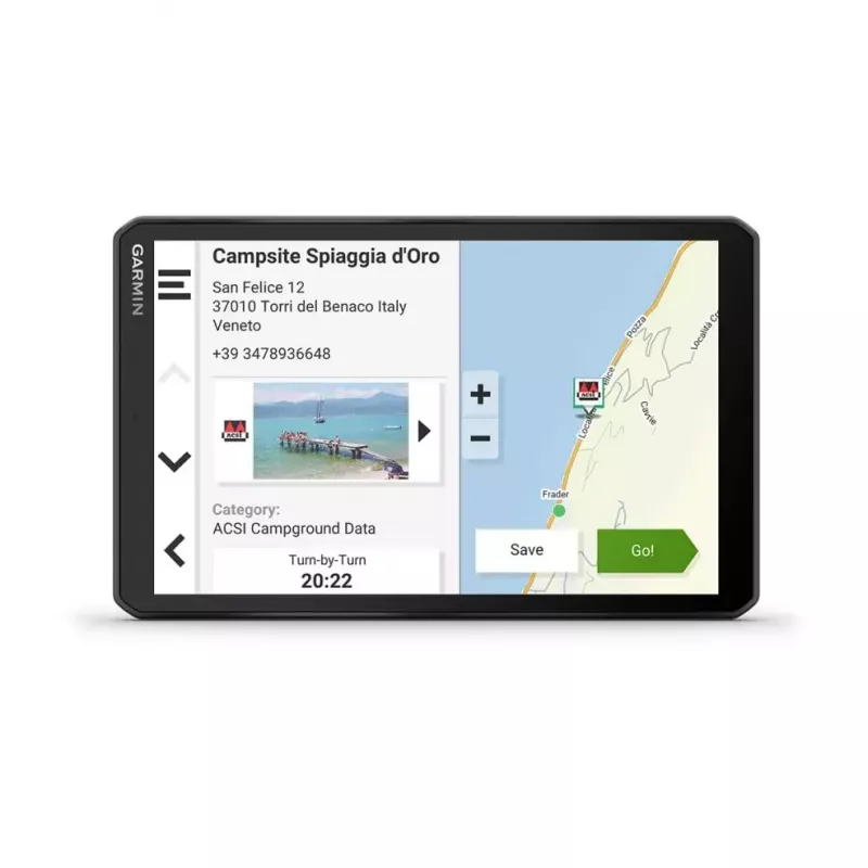 Navigator Garmin 895 Fixed 20.3 cm (8 inch) TFT Touchscreen