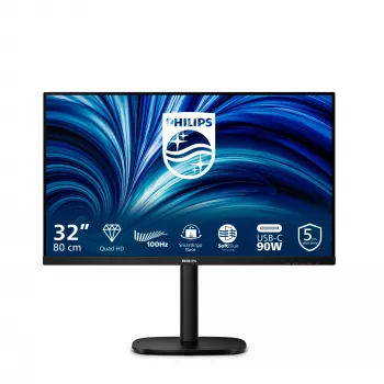 Philips 32B2U3601/00 computer monitor 80 cm (31.5 inch) 2560 x 1440 pixels Quad HD LCD Black