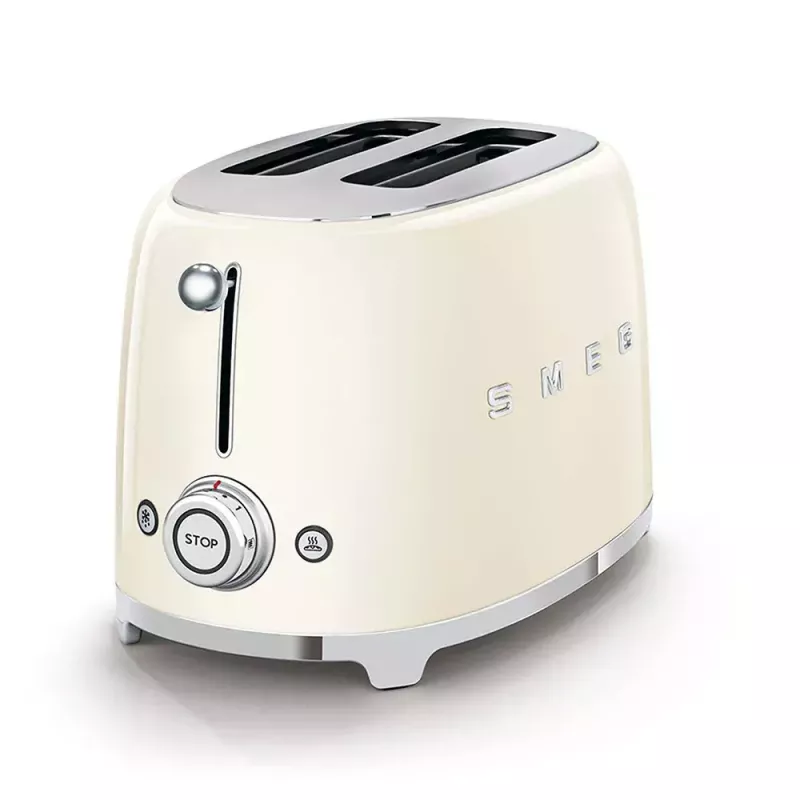 Toaster Smeg TSF01CREU Cream 2 Slice