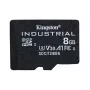 Kingston Technology 8GB microSDHC Industrial C10 A1 pSLC Card Single Pack w/o Adapter