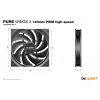 be quiet Pure Wings 3 140mm | PWM high-speed Triple Pack Computer case Fan 14 cm Black 3 pc(s)
