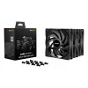 be quiet Pure Wings 3 120mm | PWM high-speed Triple Pack Computer case Fan 12 cm Black 3 pc(s)