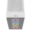 CORSAIR Mid-tower Pc Case - 3000d RGB Airflow - White