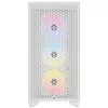 CORSAIR Mid-tower Pc Case - 3000d RGB Airflow - White