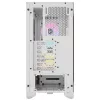 CORSAIR Mid-tower Pc Case - 3000d RGB Airflow - White
