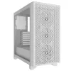 CORSAIR Mid-tower Pc Case - 3000d RGB Airflow - White