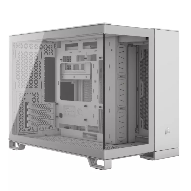 CORSAIR Pc Case - 2500x Mid-tower Dual Chamber Pc Case - White