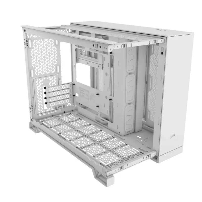 CORSAIR Pc Case - 2500x Mid-tower Dual Chamber Pc Case - White