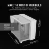 CORSAIR Pc Case - 2500x Mid-tower Dual Chamber Pc Case - White