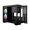 CORSAIR Pc Case - Icue Link 2500x RGB Micro ATX Dual Chamber Black