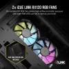 CORSAIR Pc Case - Icue Link 2500x RGB Micro ATX Dual Chamber Black