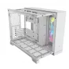 CORSAIR Pc Case - Icue Link 2500x RGB Micro ATX Dual Chamber White
