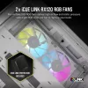 CORSAIR Pc Case - Icue Link 2500x RGB Micro ATX Dual Chamber White
