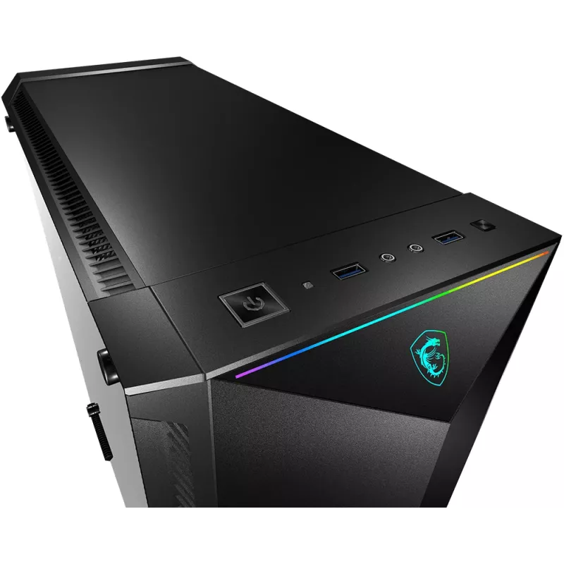 Gaming Computer Case MSI MPG GUNGNIR 100 Midi Tower Black