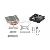 be quiet Shadow Rock LP CPU Cooler, Single 120mm PWM Fan, For Intel Socket: 1200 / 2066 / 1150 / 1151 / 1155 / 2011(-3) Square ILM, For AMD Socket: AM2(+) / AM3(+) / AM4 / FM1 / FM2(+), 130W TDP, 75.4mm Height