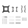 Liquid CPU Cooler CHIEFTEC ICEBERG 240 RGB CLC-240-RGB — 240mm radiator, AIO, RGB lighting