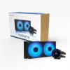 Liquid CPU Cooler CHIEFTEC ICEBERG 240 RGB CLC-240-RGB — 240mm radiator, AIO, RGB lighting