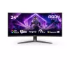 AOC AGON PRO AG346UCD computer monitor 86.4 cm (34 inch) 3440 x 1440 pixels Wide Quad HD QD-OLED Black, Grey