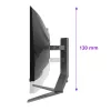 AOC AGON PRO AG346UCD computer monitor 86.4 cm (34 inch) 3440 x 1440 pixels Wide Quad HD QD-OLED Black, Grey