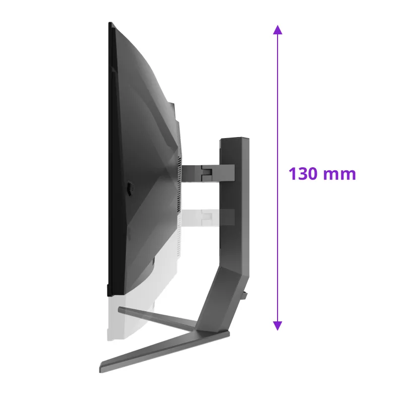 AOC AGON PRO AG346UCD computer monitor 86.4 cm (34 inch) 3440 x 1440 pixels Wide Quad HD QD-OLED Black, Grey