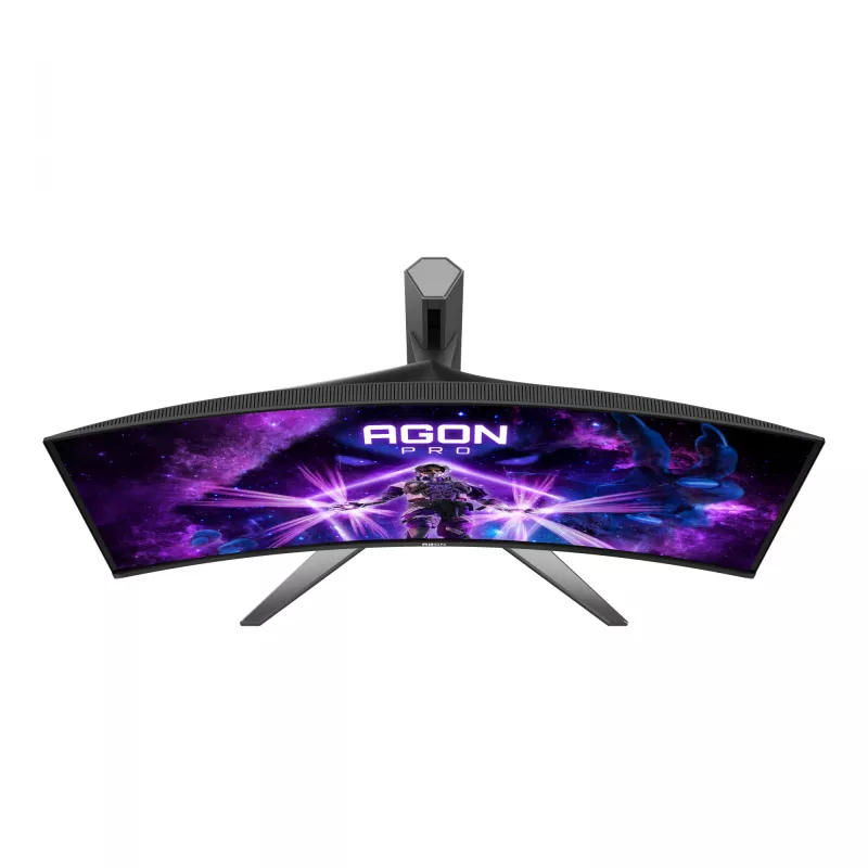 AOC AGON PRO AG346UCD computer monitor 86.4 cm (34 inch) 3440 x 1440 pixels Wide Quad HD QD-OLED Black, Grey