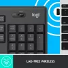 LOGITECH Mk295 Silent Wireless Combo Graphite Azerty Belgian