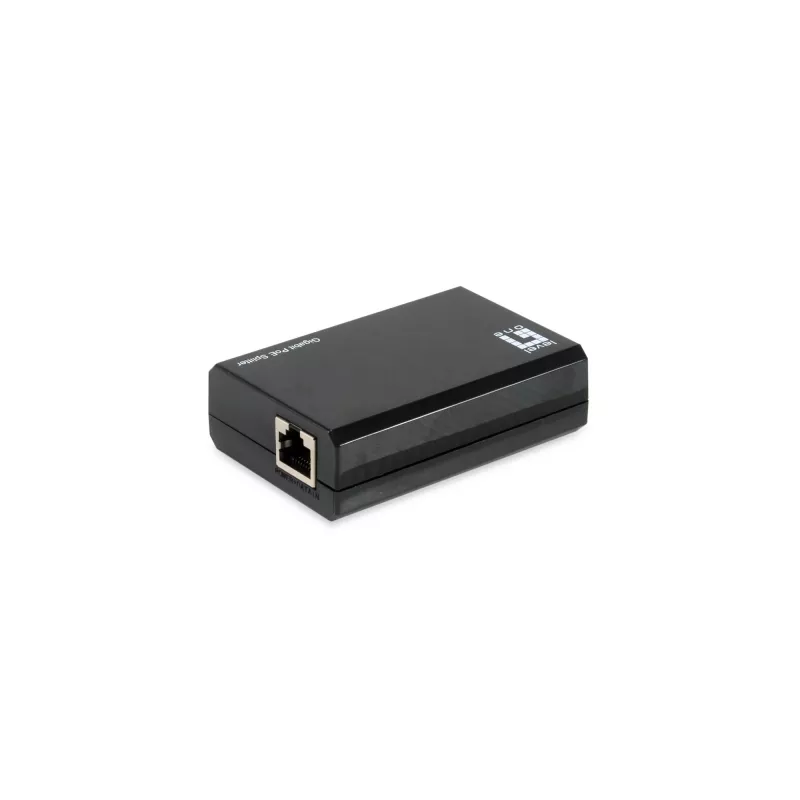LevelOne Gigabit PoE bt to USB-C PD 3.0 Splitter, IEEE 802.3af, IEEE 802.3at, IEEE 802.3bt, 10/100/1000Base-T(X), Black, Activity, Link, Power, 0 - 40 °C, 0 - 70 °C