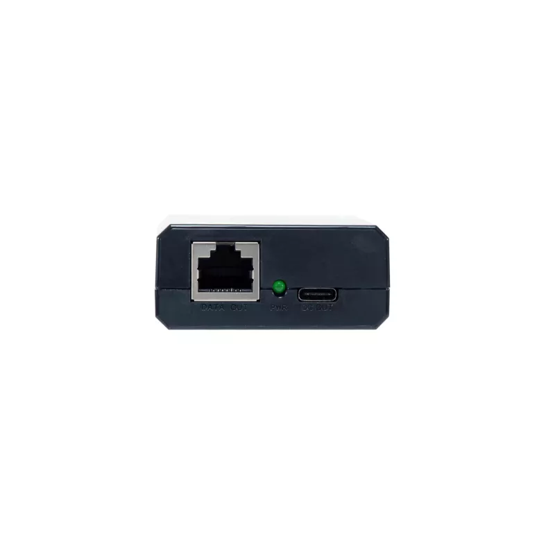 LevelOne Gigabit PoE bt to USB-C PD 3.0 Splitter, IEEE 802.3af, IEEE 802.3at, IEEE 802.3bt, 10/100/1000Base-T(X), Black, Activity, Link, Power, 0 - 40 °C, 0 - 70 °C