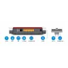 Mesh Set 7530 AX + 1200 AX Dual-band (2.4 GHz / 5 GHz) Wi-Fi 6 (802.11ax) Red, White 4 3G Internal