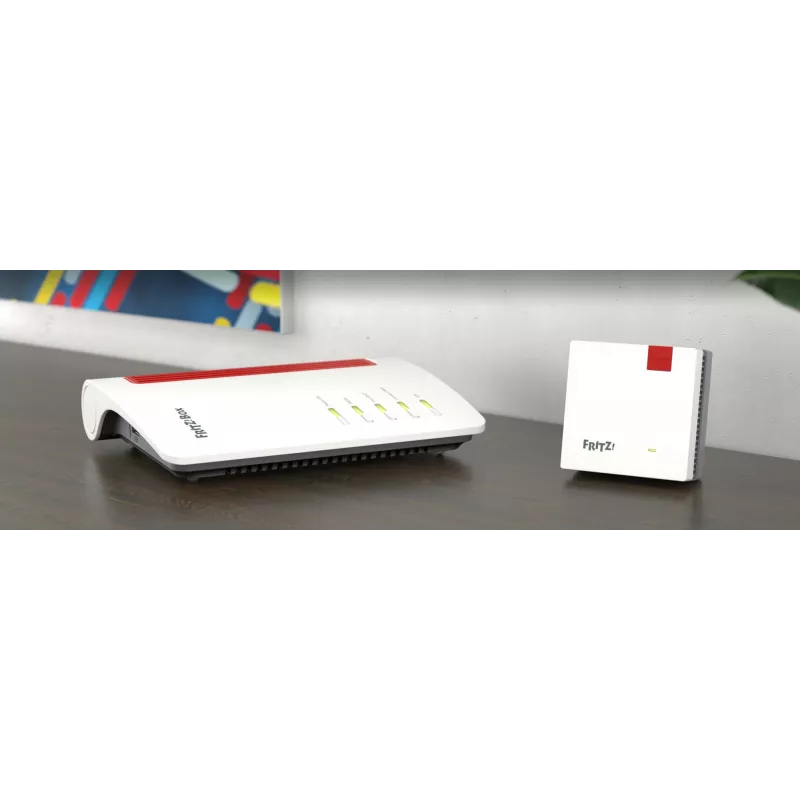 Mesh Set 7530 AX + 1200 AX Dual-band (2.4 GHz / 5 GHz) Wi-Fi 6 (802.11ax) Red, White 4 3G Internal