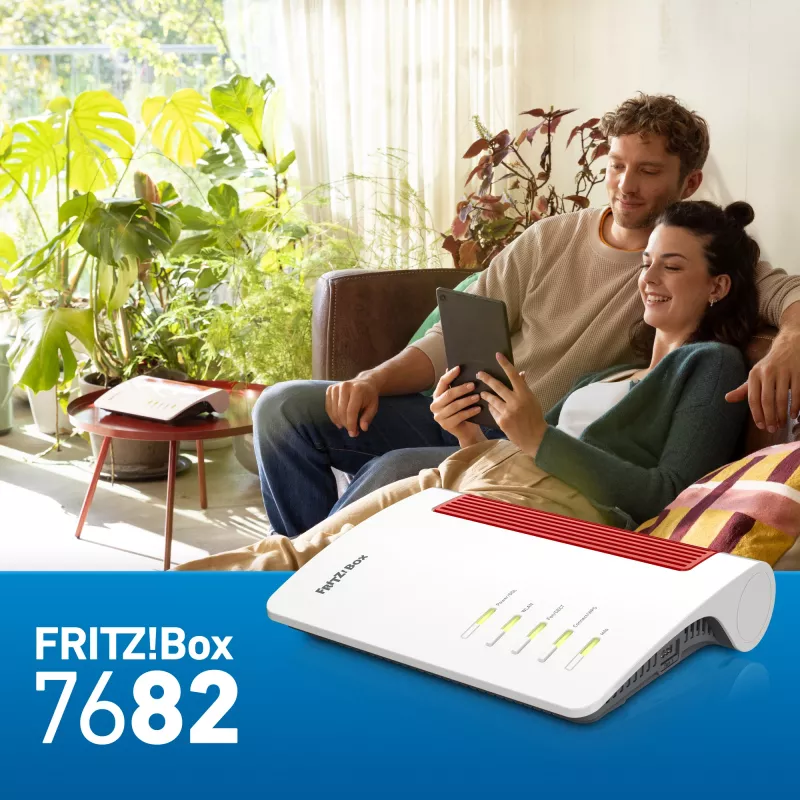 Box 7682 wireless router 2.5 Gigabit Ethernet Dual-band (2.4 GHz / 5 GHz) White