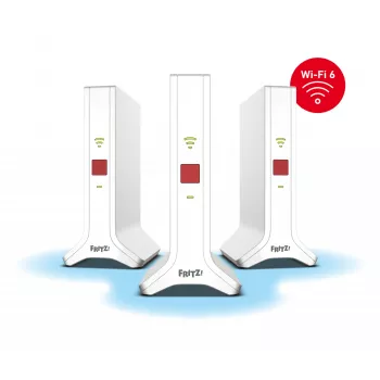 Mesh Set 4200 Dual-band (2.4 GHz / 5 GHz) Wi-Fi 6E (802.11ax) Red, White 2x2/4x4