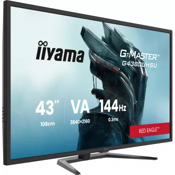 iiyama G-MASTER G4380UHSU-B2 computer monitor 108 cm (42.5 inch) 3840 x 2160 pixels 4K Ultra HD LED Black