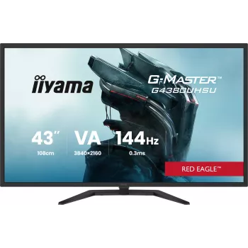 iiyama G-MASTER G4380UHSU-B2 computer monitor 108 cm (42.5 inch) 3840 x 2160 pixels 4K Ultra HD LED Black