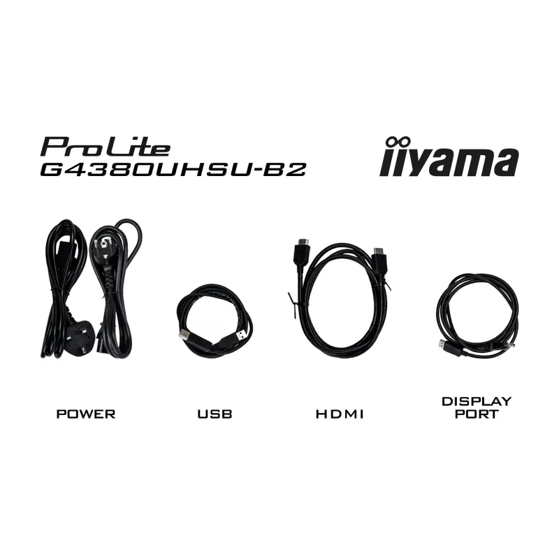 iiyama G-MASTER G4380UHSU-B2 computer monitor 108 cm (42.5 inch) 3840 x 2160 pixels 4K Ultra HD LED Black