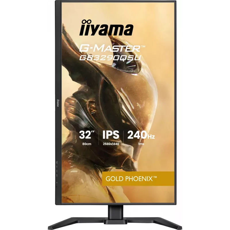 iiyama G-MASTER GB3290QSU-B1 computer monitor 80 cm (31.5 inch) 2560 x 1440 pixels Quad HD LED Black