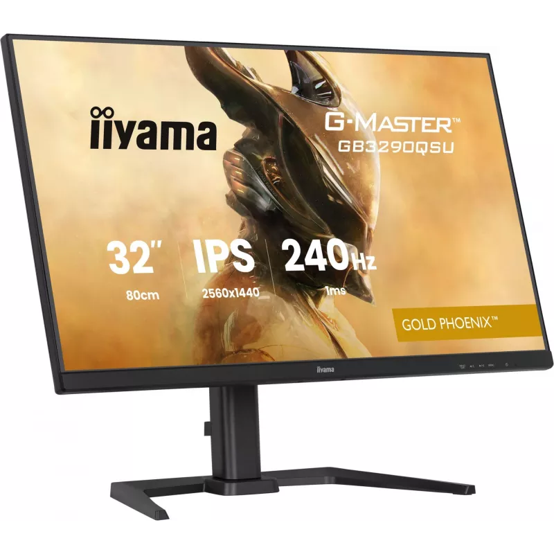 iiyama G-MASTER GB3290QSU-B1 computer monitor 80 cm (31.5 inch) 2560 x 1440 pixels Quad HD LED Black