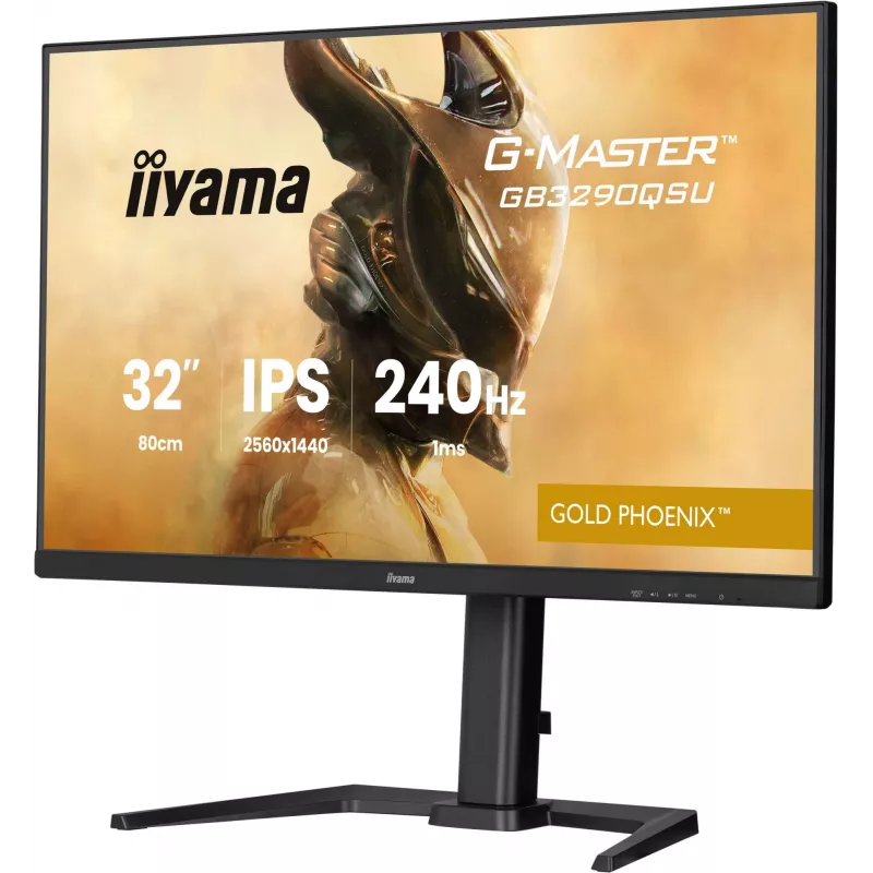 iiyama G-MASTER GB3290QSU-B1 computer monitor 80 cm (31.5 inch) 2560 x 1440 pixels Quad HD LED Black