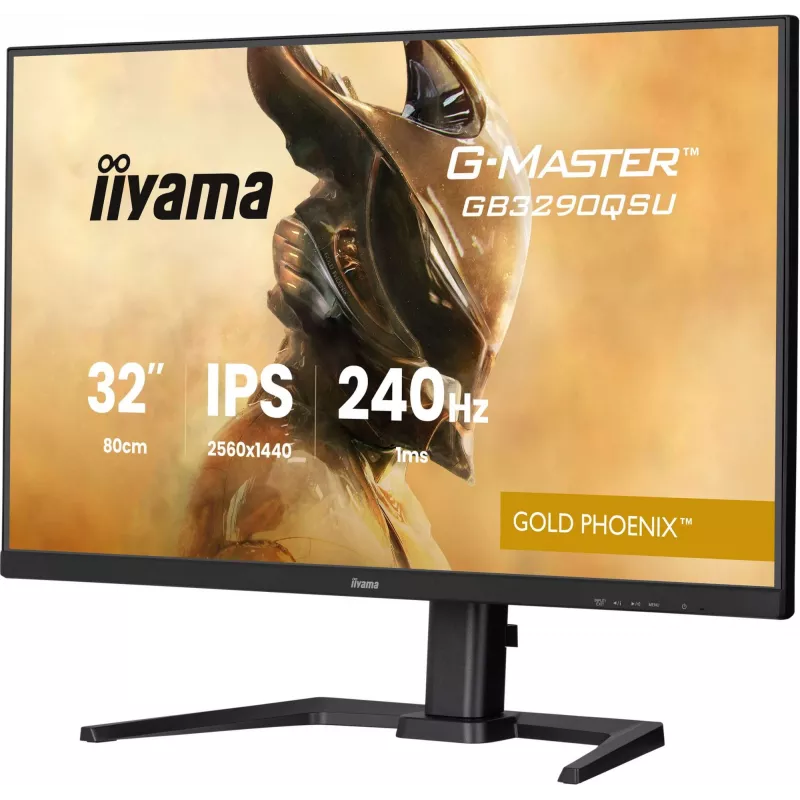 iiyama G-MASTER GB3290QSU-B1 computer monitor 80 cm (31.5 inch) 2560 x 1440 pixels Quad HD LED Black